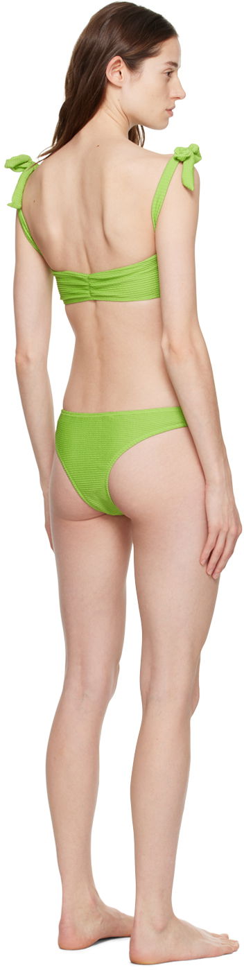 Plavky GUIZIO Guizio Mona Bikini Zelené | MB 1, 2