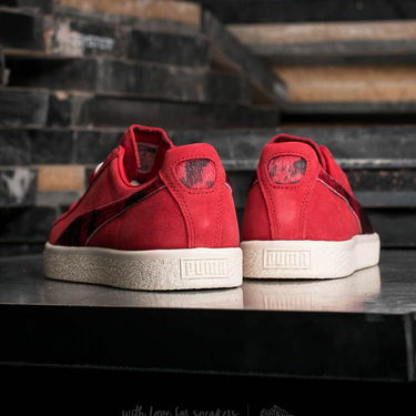 Tenisky a topánky Puma Clyde x Packer High Risk Red-Whisper White Červená | 36350702, 2