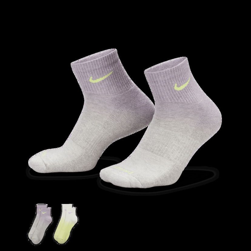 Ponožky Nike Everyday Plus 2 Pairs Šedá | FJ4913-908