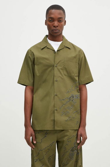 Košeľa Maharishi Sparse Bonsai Camo Shirt Zelené | 5336.OLIVE, 0