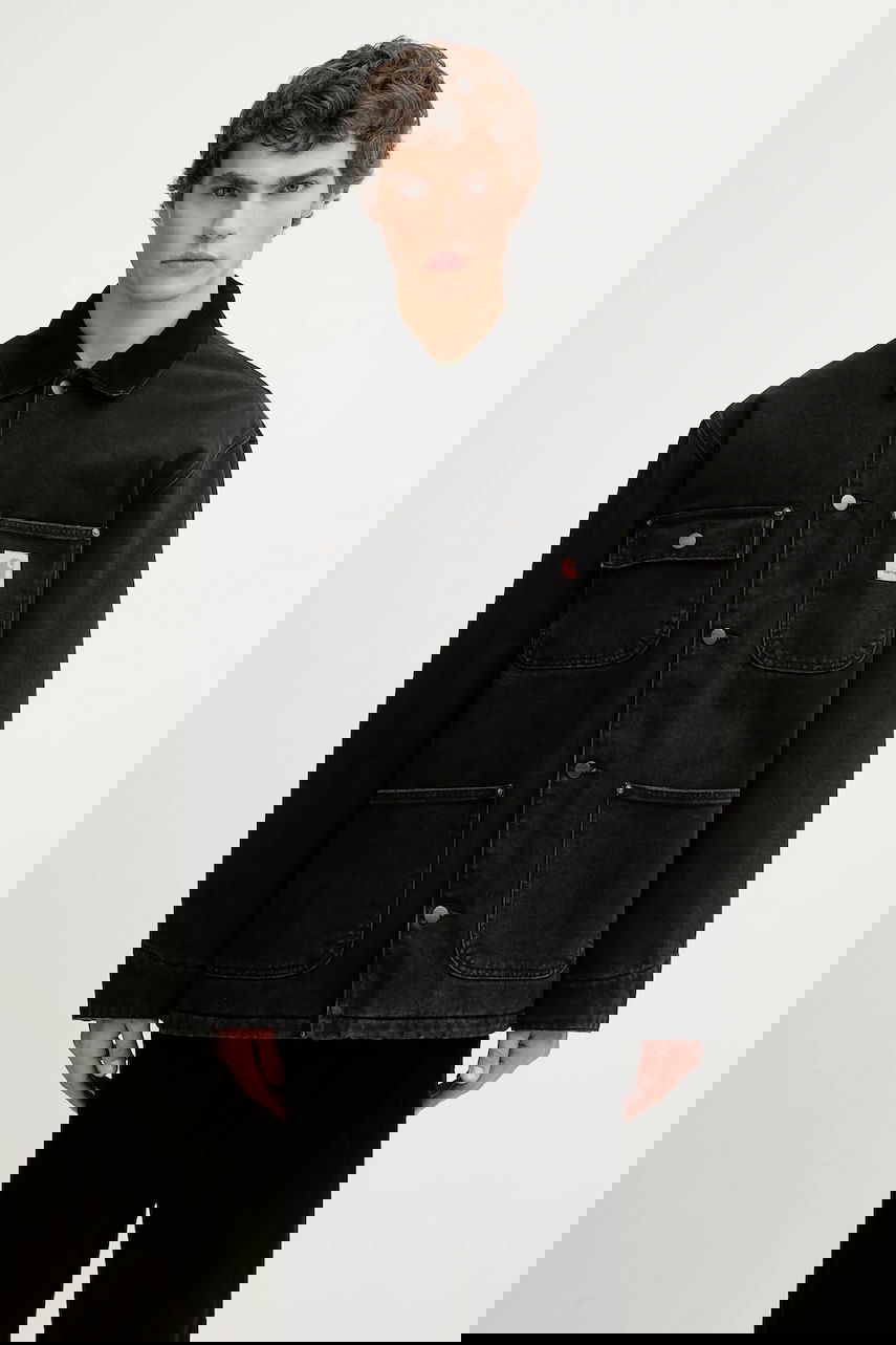 Bunda Carhartt WIP OG Chore Coat Denim Jacket Čierna | I035877.0, 0