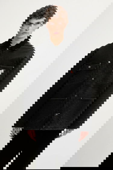 Bunda Carhartt WIP OG Chore Coat Denim Jacket Čierna | I035877.0, 0