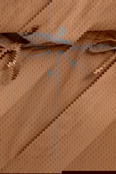 Nohavice Nanushka Nanushka DEMIS Striped Casual Trousers Hnedá | NM25SSPA11675, 3