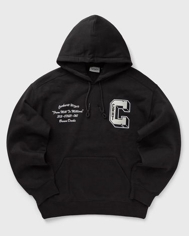 Mikina Carhartt WIP Hooded Brown Ducks Sweat Čierna | I033930-89.XX, 0