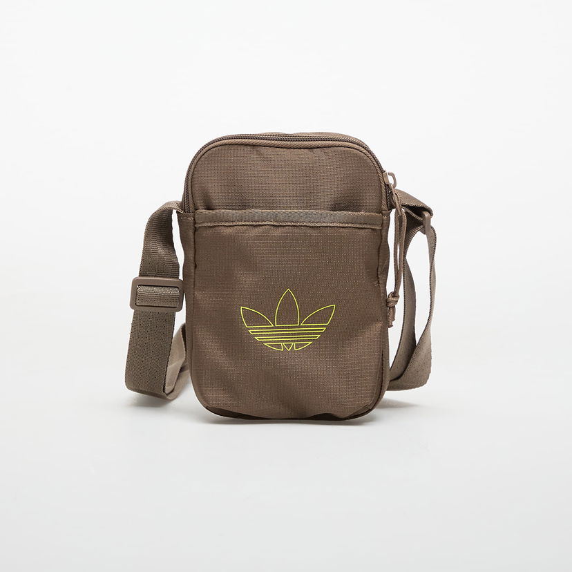 Taška cez rameno adidas Originals Ac Festival Bag Hnedá | KD7862