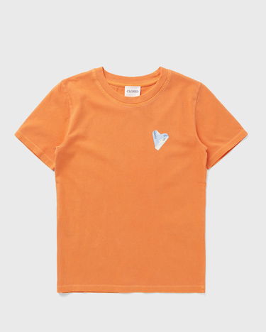 Tričko CLOSED Printed T-Shirt with Short Sleeves Oranžová | C95625-44H-AM-410, 0