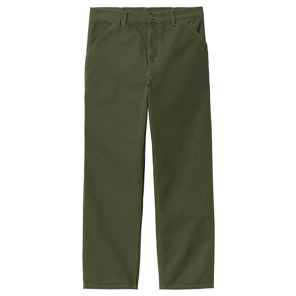 Nohavice Carhartt WIP Single Knee Pant Zelené | I031497-2BR02, 0