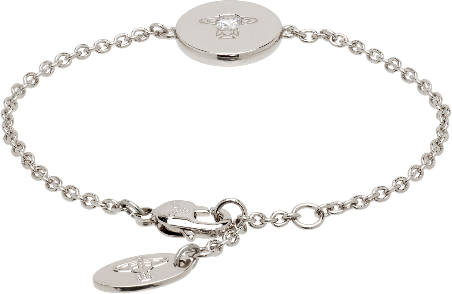 Náramok Vivienne Westwood Vivienne Westwood Lewis Orb Crystal Chain Bracelet Metalická | 6102024S-02P102-, 1