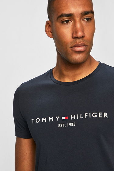 Tričko Tommy Hilfiger Logo T-Shirt Navy | MW0MW11465, 0