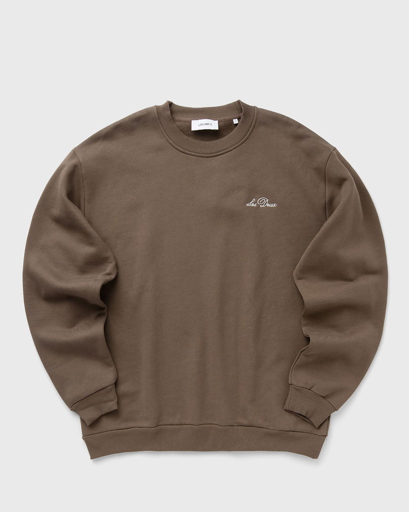 Mikina Les Deux Crew Sweatshirt Šedá | LDM200128-335218