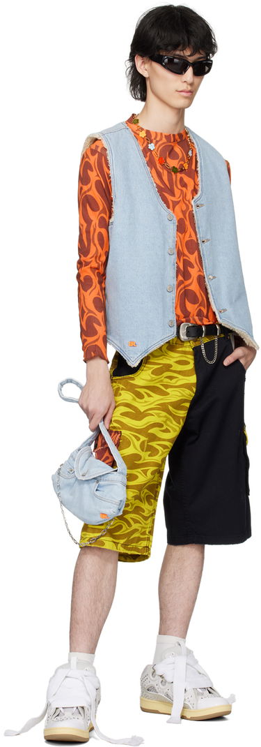 Šortky ERL Printed Cargo Shorts Rôznofarebný | ERL08P011, 3