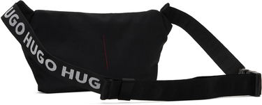Ľadvinka BOSS Logo Patch Belt Bag Čierna | 50541968, 2