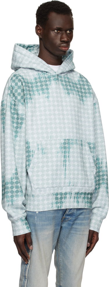 Mikina AMIRI Amiri MA Quad Bleached Hoodie Modrá | AMJYHD1110, 1