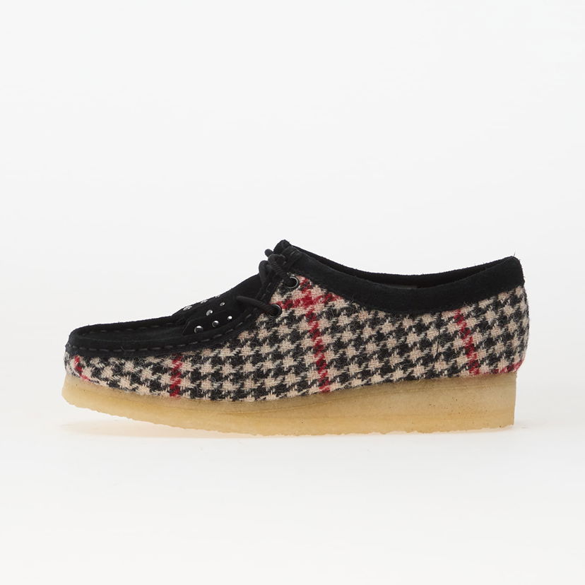 Tenisky a topánky Clarks Originals Wallabee Houndstooth Tweed EUR 37 Rôznofarebný | 261828024