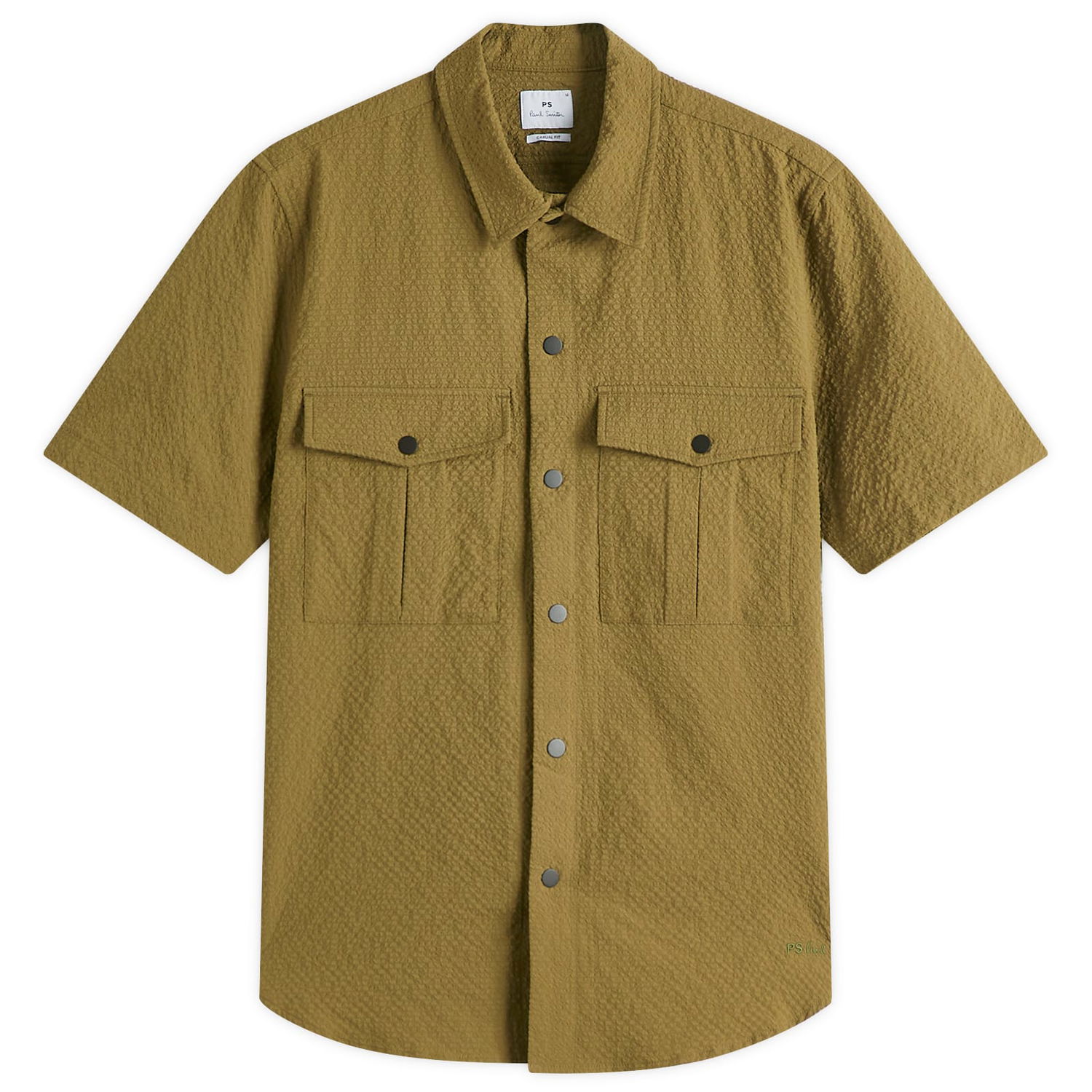 Košeľa Paul Smith Paul Smith Men's Utility Shirt, Size Large Zelené | M2R-798Y-P22342-32, 1