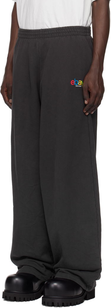 Tepláky Balenciaga Balenciaga eBay Edition Baggy Sweatpants Šedá | 803266TRVD21055, 3