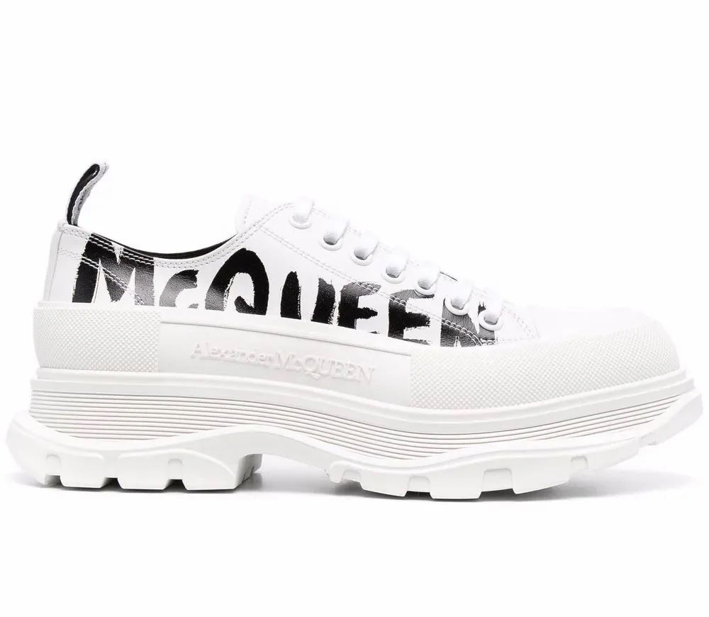 Tenisky a topánky Alexander McQueen Tread Slick Low Sneakers Biela | 682423WIABD9488, 0