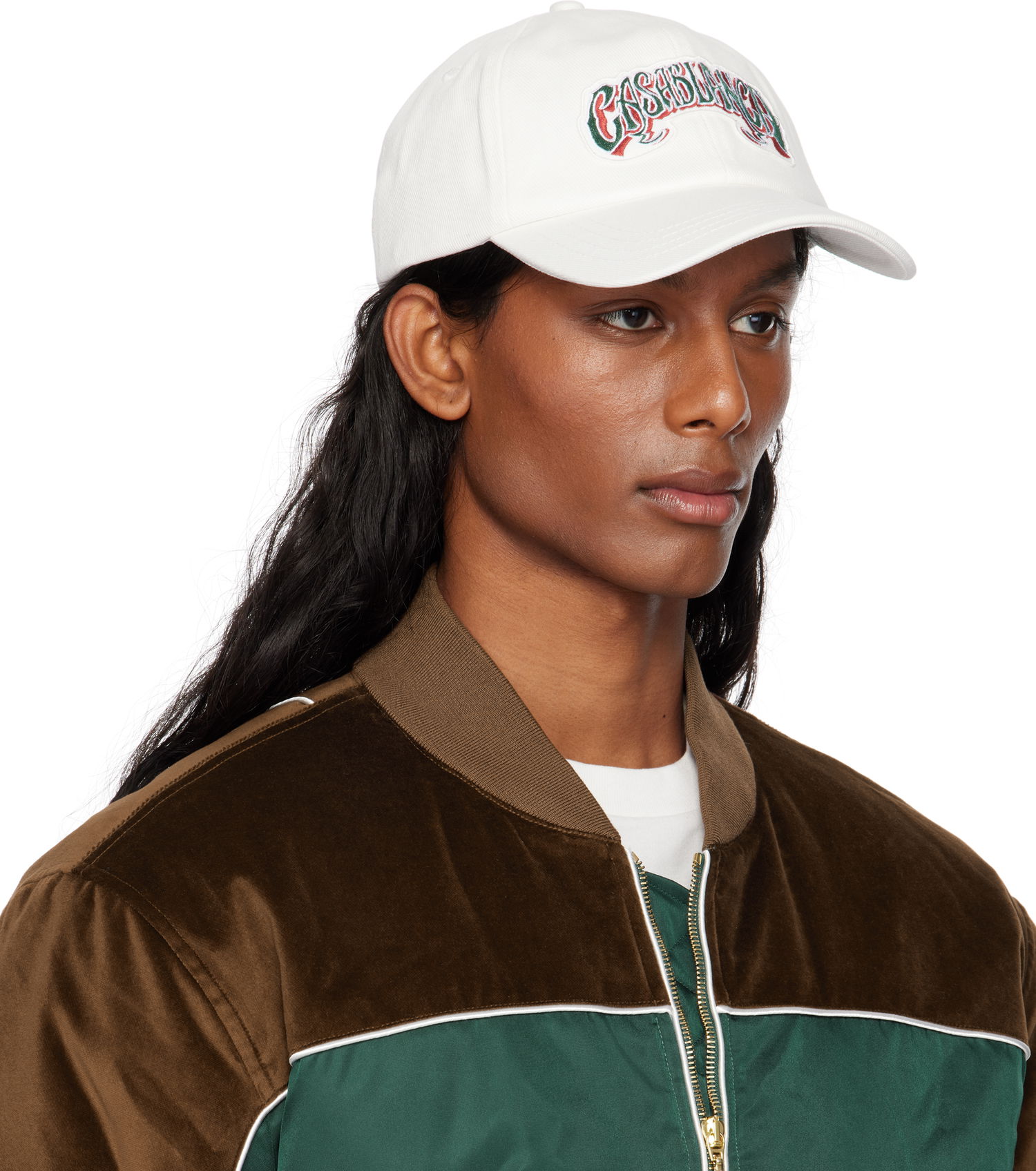 Šiltovka Casablanca Casablanca Gothic Logo Patch Cap Biela | AS25-HAT-002-03, 1