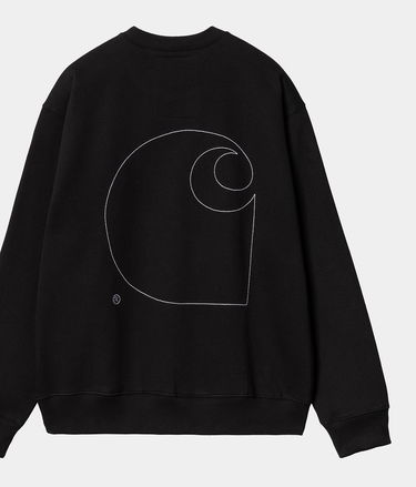 Mikina Carhartt WIP Clipse x Carhartt WIP Sweatshirt Čierna | I035098_4, 1