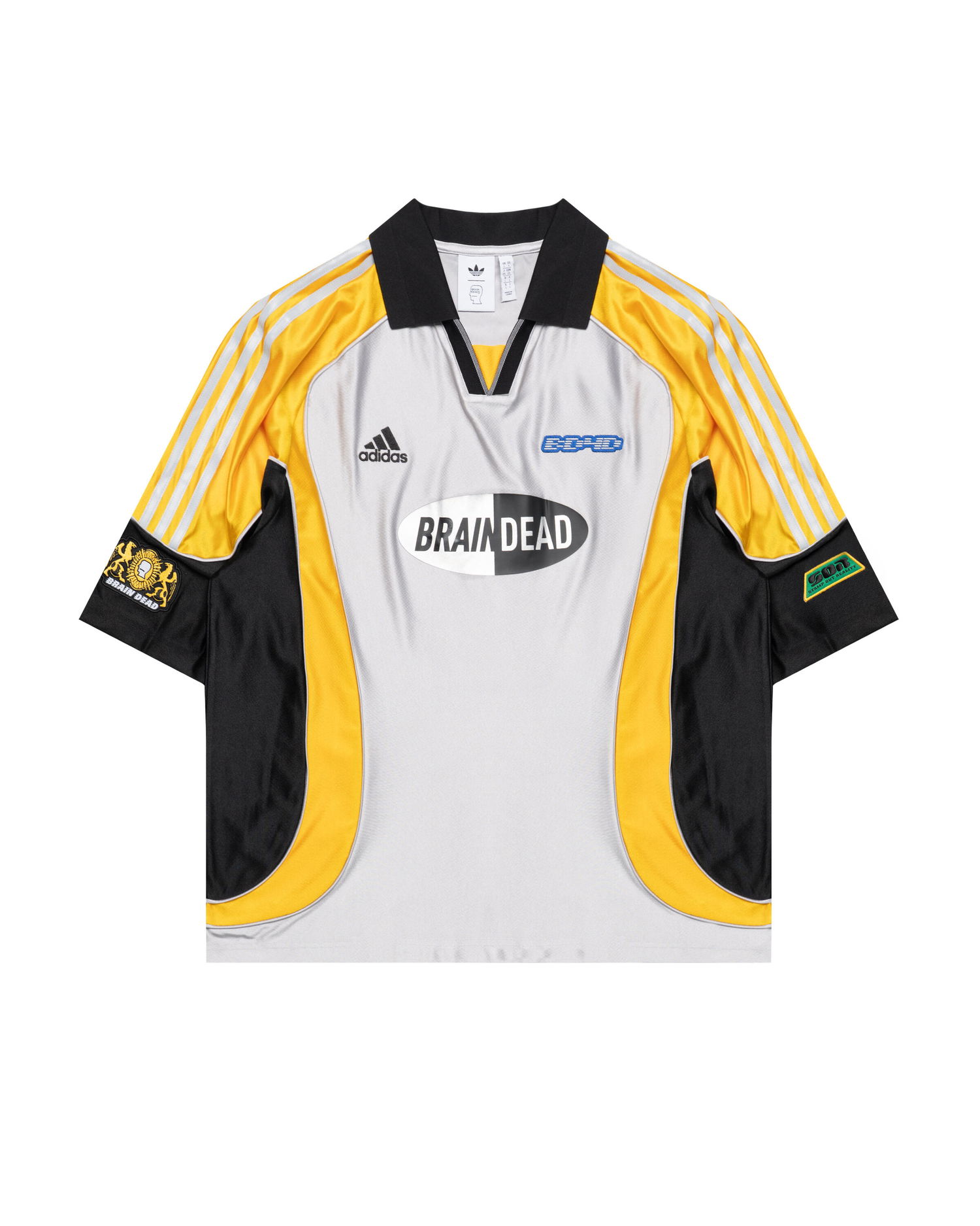 Dres adidas Originals Originals Brain Dead Firebird Football Jersey Rôznofarebný | JY7960, 0