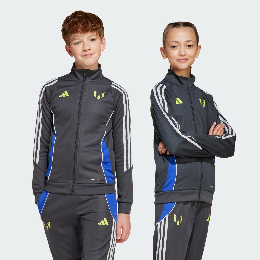 Súprava adidas Performance Messi Kids Tracksuit Šedá | JI5454, 0