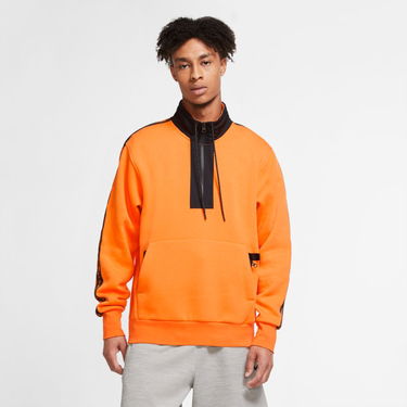 Mikina Nike Team 31 Courtside 1/2 Zip Sweatshirt Oranžová | CN0063-886, 0
