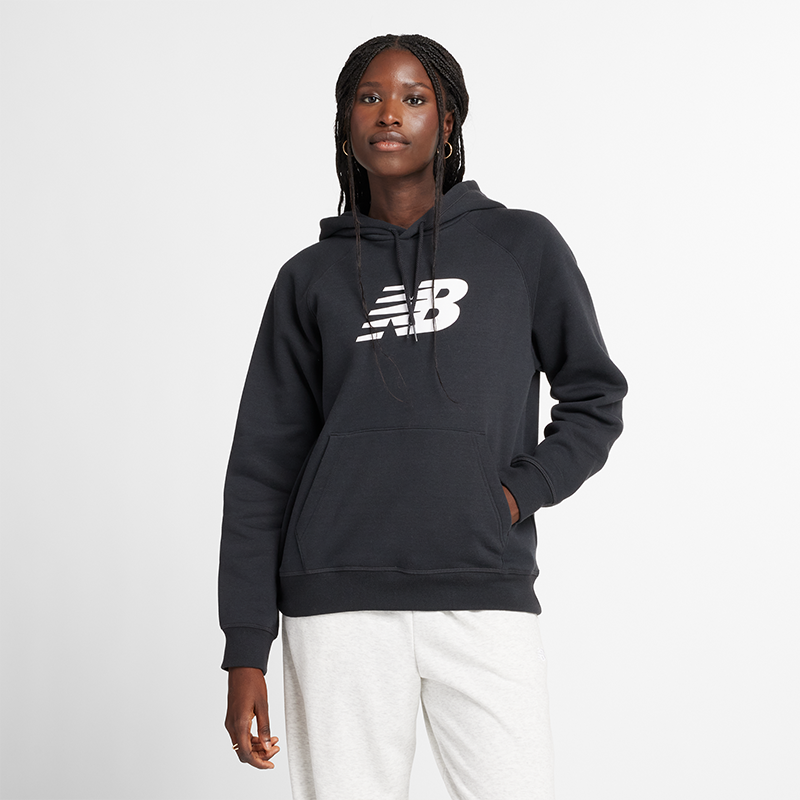 Mikina New Balance NB Hoodie Čierna | Dámska mikina New Balance WT43524BK – čierné, 0