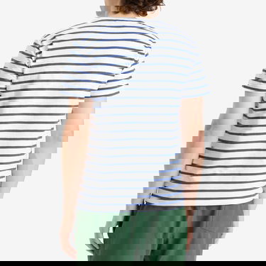 Tričko Polo by Ralph Lauren Stripe Custom Slim Fit T-Shirt Modrá | 710938134009-BLU, 3