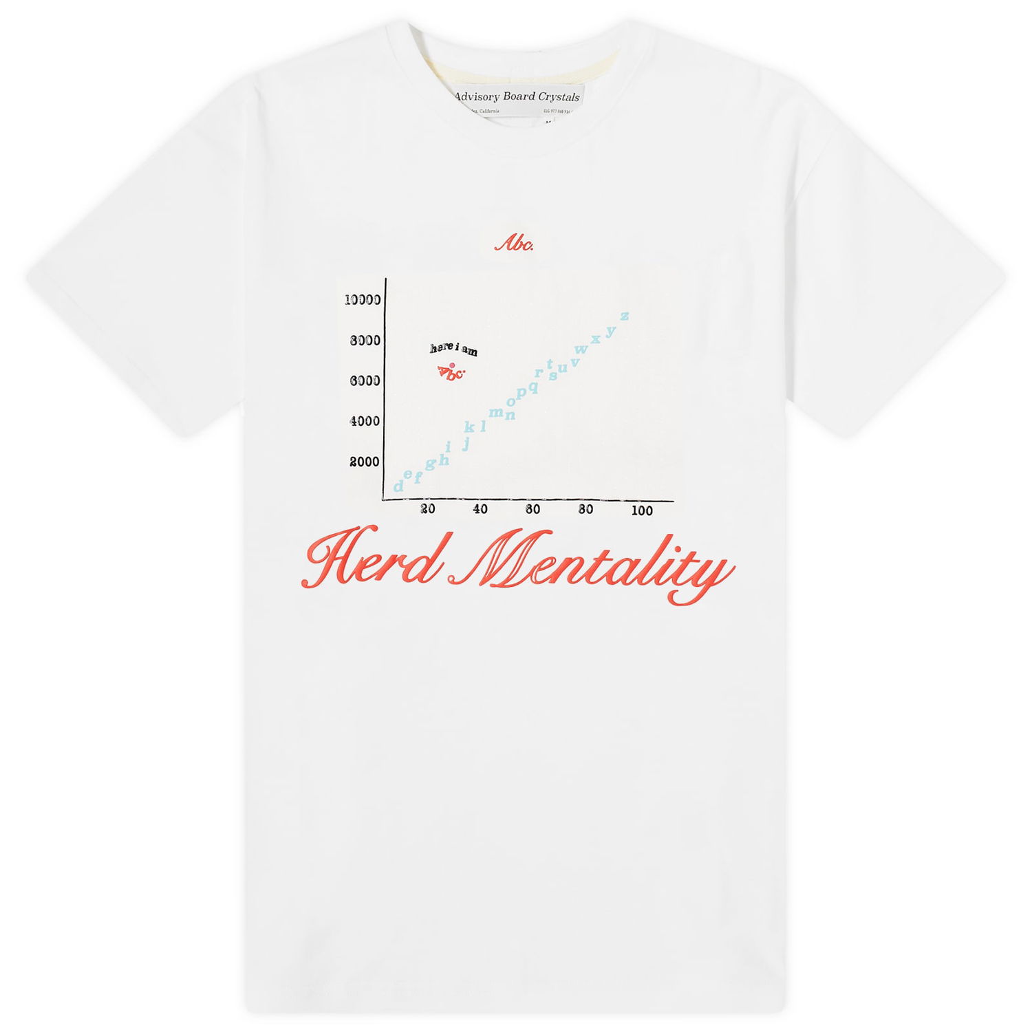 Košeľa Advisory Board Crystals Hard Mentality Biela | ABC-CT-T001-HM-WHT, 0