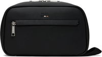 BOSS Pebble-Grained Wash Bag