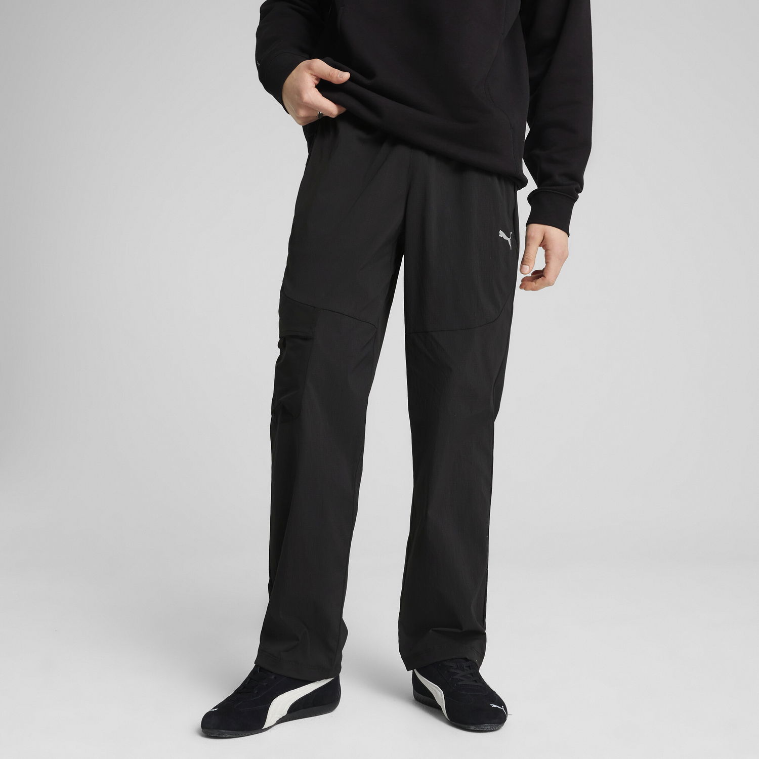 Tepláky Puma PUMATECH Cargo Relaxed Fit Pants Čierna | 629683_01, 0