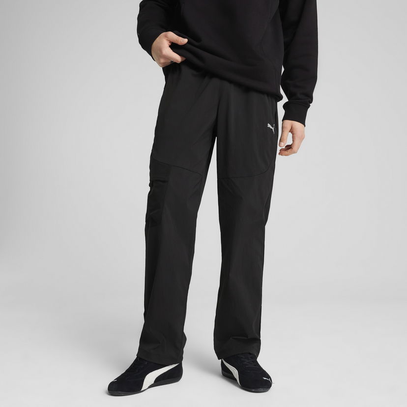 Tepláky Puma PUMATECH Cargo Relaxed Fit Pants Čierna | 629683_01