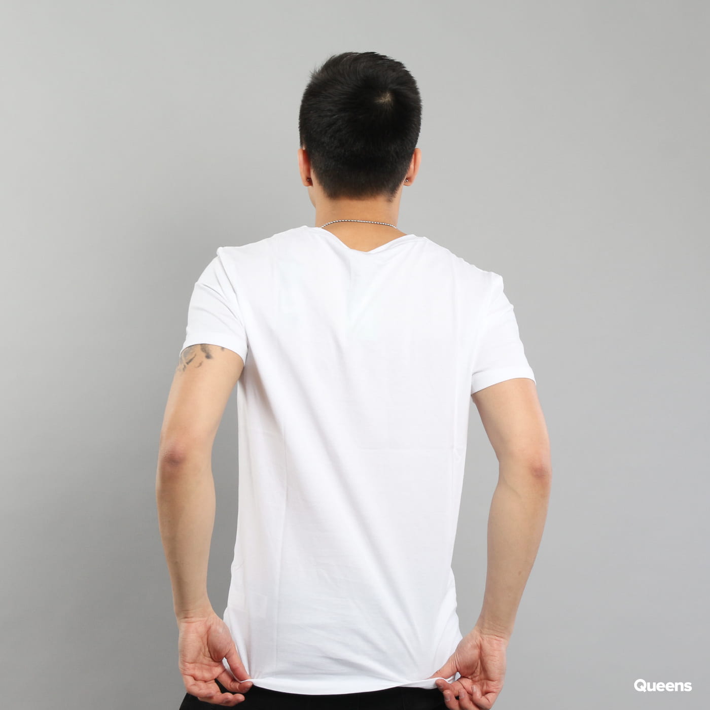 Tričko Tommy Hilfiger Tee Logo Biela | UM0UM00054 100, 1