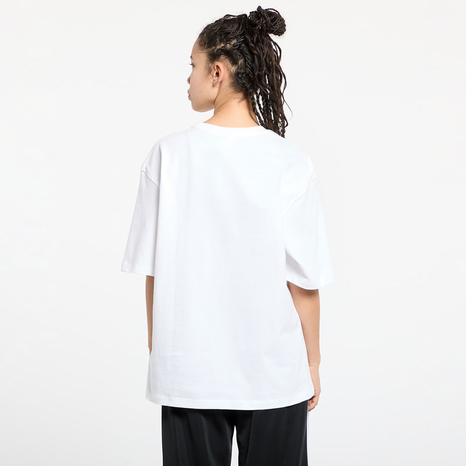 Tričko adidas Originals Essentials Boyfriend Tee Biela | JC8967, 1