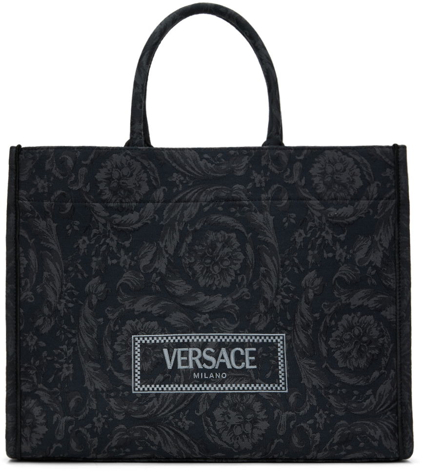 Tote bag Versace Barocco Athena Large Tote Čierna | 1013152_1A09741, 0