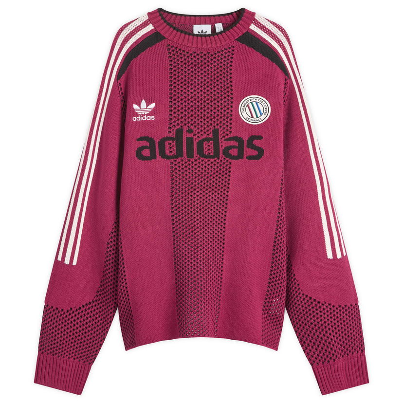 Sveter adidas Originals Adidas Adicolor Pullover Knit Vínová | KQ5086