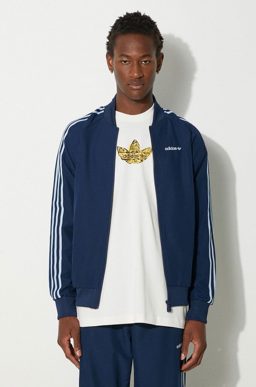 Bomber bunda adidas Originals Track Jacket Modrá | IX9626