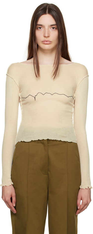 Tričko Baserange Tabbys Star Long Sleeve T-shirt Béžová | TOTA-CG-000, 0