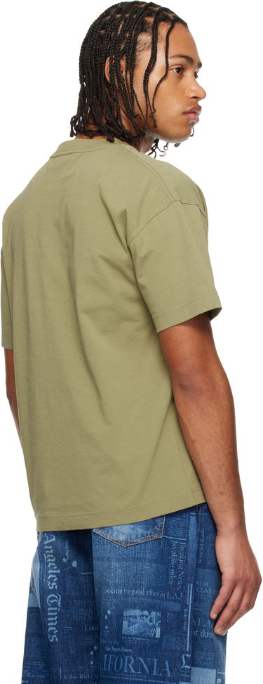 Tričko Palm Angels 'Bear In Mind' Regular T-shirt Zelené | PMAA109F25JER00A5860, 2