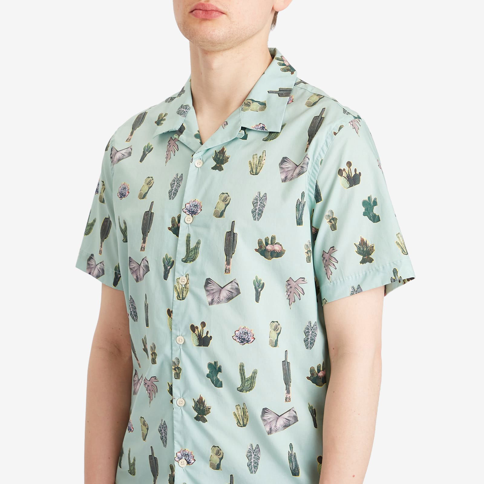 Paul Smith Desert Flowers Vacation Shirt, Size Large