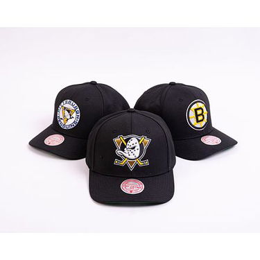 Šiltovka Mitchell & Ness NHL Team Ground 2.0 Pro Snapback Anaheim Ducks Black Čierna | HHSS5370-ADUYYPPPBLCK, 2