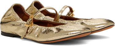 Tenisky a topánky LANVIN Mary Jane Ballerina Flats Metalická | FW-BAMB05-CRCA-H24, 3