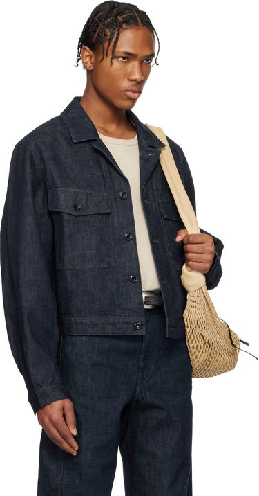 Taška cez rameno LEMAIRE Lemaire Trucker Denim Jacket Béžová | OW1142 LD068, 1