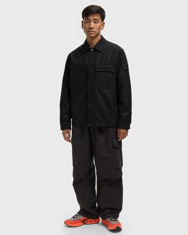 Košeľa Stone Island Wool Overshirt Čierna | K2S151200028S0F24.V0029, 1