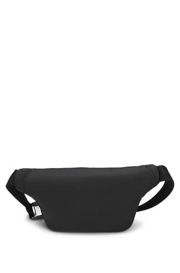 Ľadvinka BOSS HUGO Twill Belt Bag with Stacked Logo Čierna | 50547398, 1