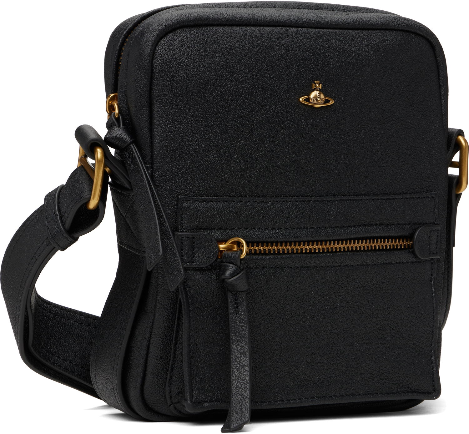Taška cez rameno Vivienne Westwood Vivienne Westwood Small Jackson Crossbody Satchel Čierna | 4803000WU-L0082-, 1