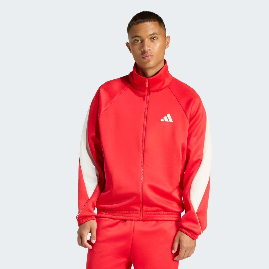 Bunda adidas Performance Track Jacket Stadium Červená | KE9574, 0