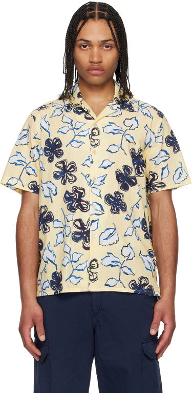 Košeľa Paul Smith PS Paul Smith 'Yukka' Print Shirt Žltá | M2R-695U-P22309-10, 0