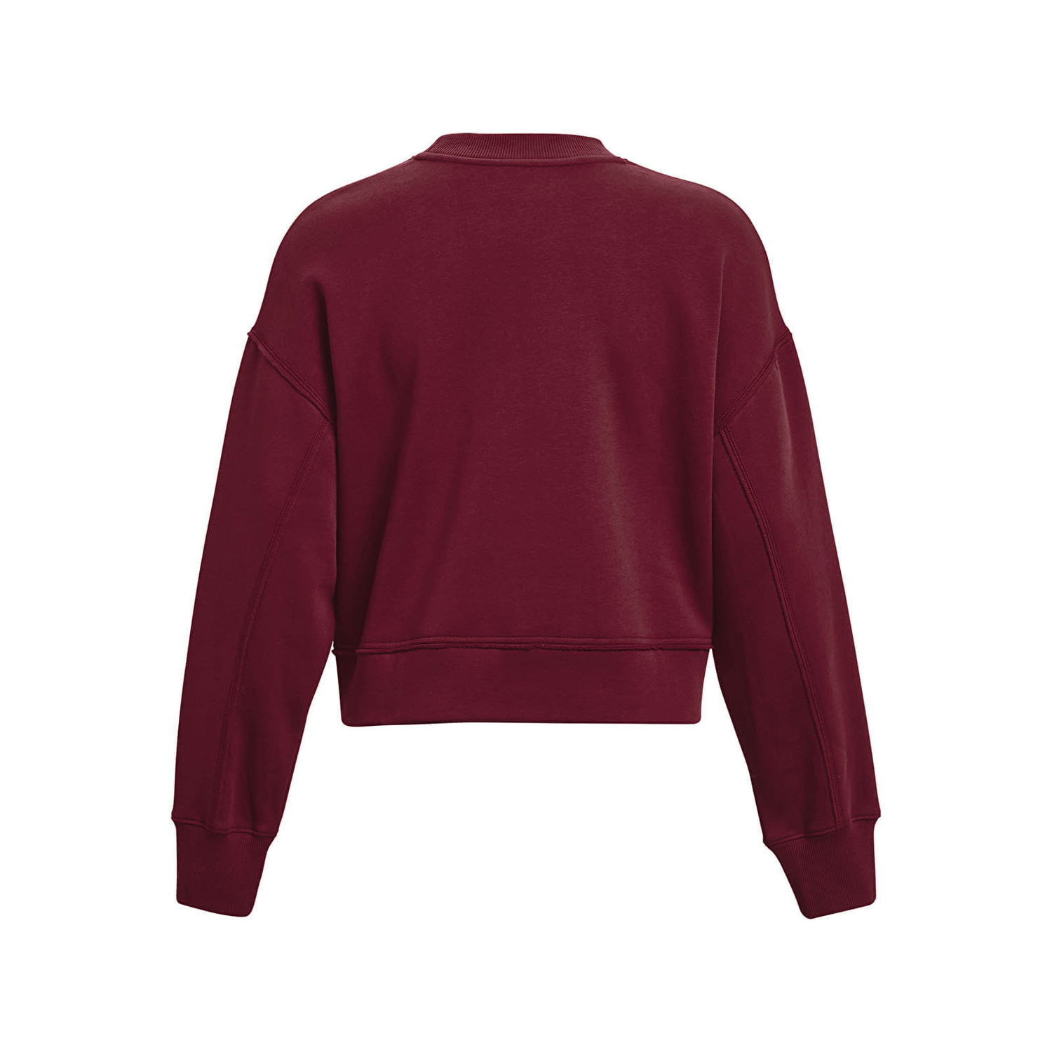 Mikina Under Armour Prjct Rock Fleece LC Crew Red Vínová | 1370546-626, 0