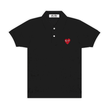 Polo tričko Comme des Garçons PLAY Emblem Polo Tee Čierna | AZ T005 051 1, 0